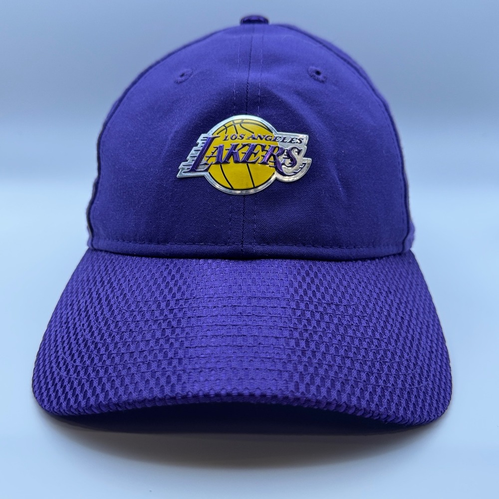 LA Lakers Hat Cap Womens OS Purple Basketball Sporty Adjustable New Era 9TWENTY